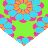 Chemin De Table Long Funny Flower Power Bloom III + votre backgr. & idé (Coin)