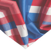 Chemin De Table Long Gingham et Gloire (Coin)