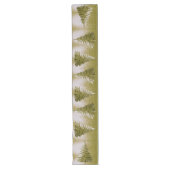 Chemin De Table Long Gold Holiday Christmas Tree Table Runner (Devant)