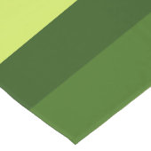 Chemin De Table Long Grandes surfaces vertes (Coin)
