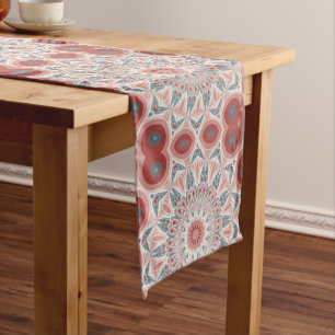 Chemin De Table Long Grattez moderne Kaleidoscope Mandala art fractal