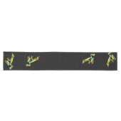 Chemin De Table Long Grenouille peinte aux yeux rouges (Horizontal)