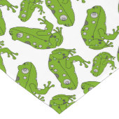 Chemin De Table Long Grenouille verte (Coin)