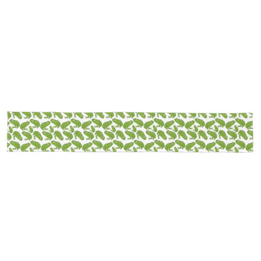 Chemin De Table Long Grenouille verte (Horizontal)