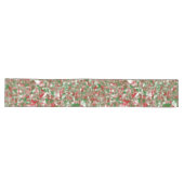 Chemin De Table Long Groovy Boho Mod Rétro Géométrique Noël (Horizontal)