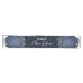 Chemin De Table Long Happy New Year! Winter Fairy Tale Fantasy blue (Horizontal)