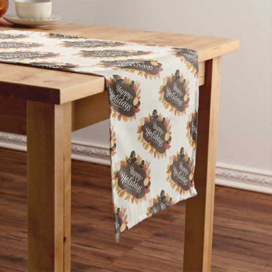 Chemin De Table Long Happy Thanksgiving (In Situ)