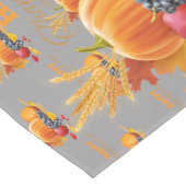 Chemin De Table Long Happy Thanksgiving (Coin)