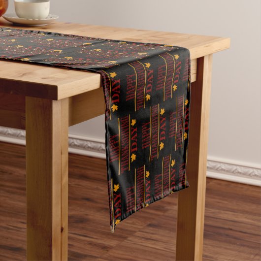Chemin De Table Long Happy Thanksgiving (In Situ)