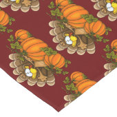 Chemin De Table Long Happy Thanksgiving (Coin)