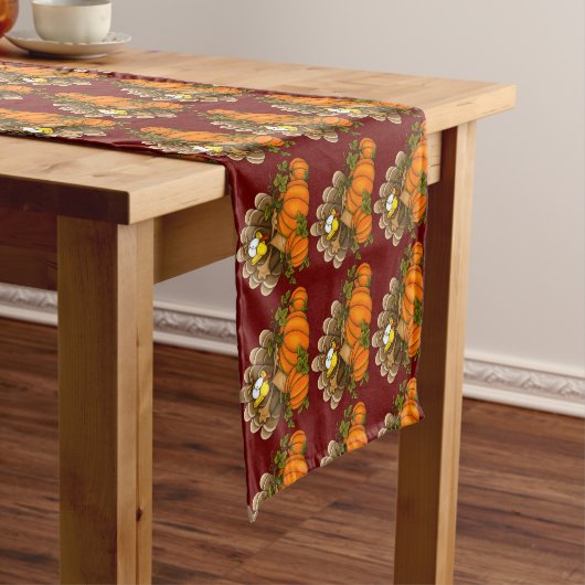Chemin De Table Long Happy Thanksgiving (In Situ)