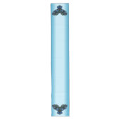 Chemin De Table Long Hibou Bleu (Devant)