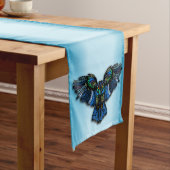 Chemin De Table Long Hibou Bleu (In Situ)