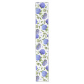 Chemin De Table Long Hortensias bleus (Devant)