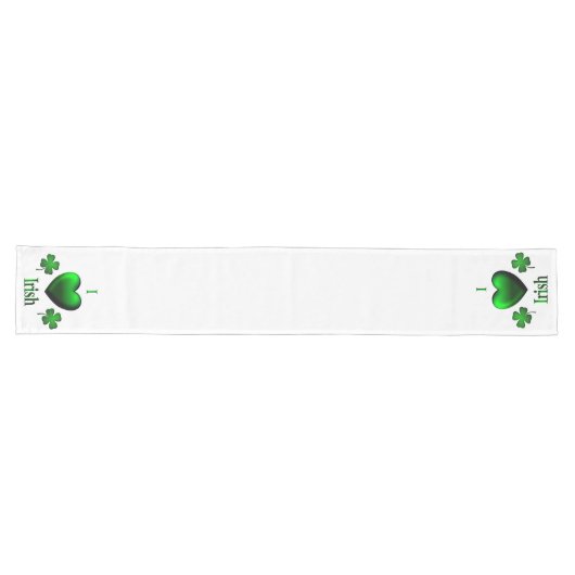 Chemin De Table Long I Heart Irish (Horizontal)