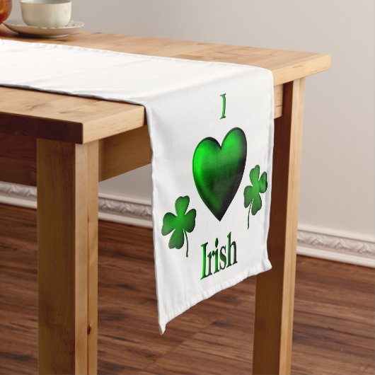 Chemin De Table Long I Heart Irish (In Situ)