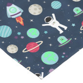 Chemin De Table Long Illustration du Motif spatial (Coin)