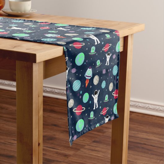Chemin De Table Long Illustration du Motif spatial (In Situ)