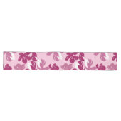 Chemin De Table Long Impression botanique de magnolia rose (Horizontal)