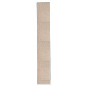 Chemin De Table Long Impression Burlap (Devant)
