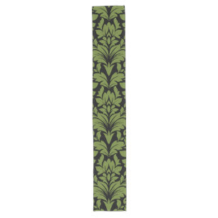 Chemin De Table Long Impression décorative en tissu Damas