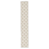 Chemin De Table Long Imprimante Victorian Neutral Damask (Devant)