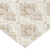 Chemin De Table Long Imprimante Victorian Neutral Damask (Coin)