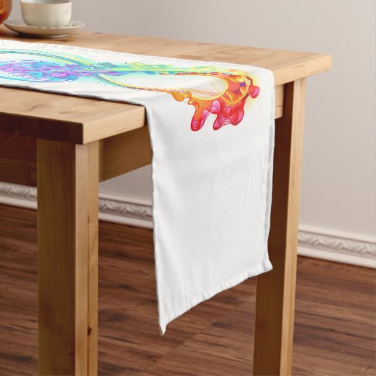 Chemin De Table Long Infinity avec Rainbow Jellyfish (In Situ)