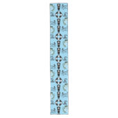Chemin De Table Long Invitation d'anniversaire de piscine pour enfants (Devant)