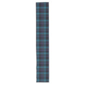 Chemin De Table Long Jacquard de Noël Tartan chèque motif (Devant)