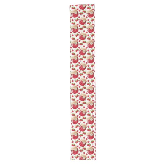Chemin De Table Long Jam cerise (Devant)
