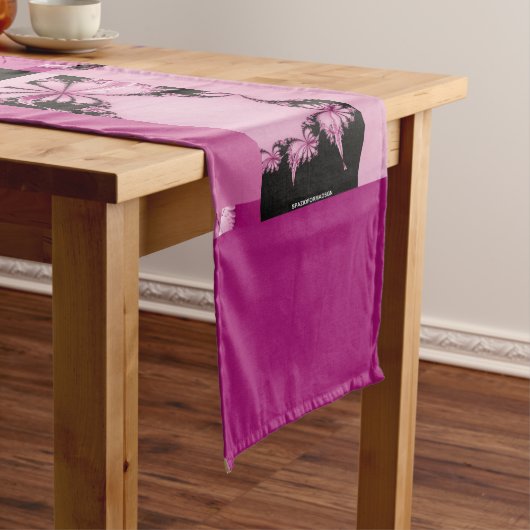 Chemin De Table Long Jardin fractal gris & thulian A (In Situ)