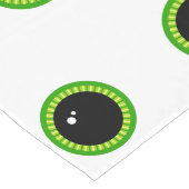 Chemin De Table Long Joli et drôle, yeux verts (Coin)