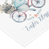 Chemin De Table Long Joli lapin de Pâques à vélo (Coin)