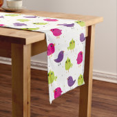 Chemin De Table Long Joli oiseau coloré (In Situ)