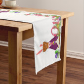 Chemin De Table Long Joyeuses Pâques Oliver la Loutre (In Situ)