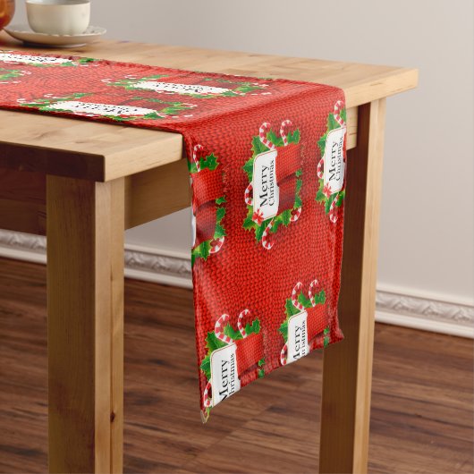 Chemin De Table Long Joyeux Noël (In Situ)