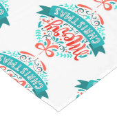 Chemin De Table Long Joyeux Noël (Coin)