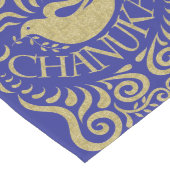 Chemin De Table Long Joyeux Temps de Chanukah (Coin)