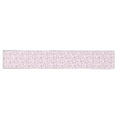 Chemin De Table Long Just Noté Rose (Horizontal)