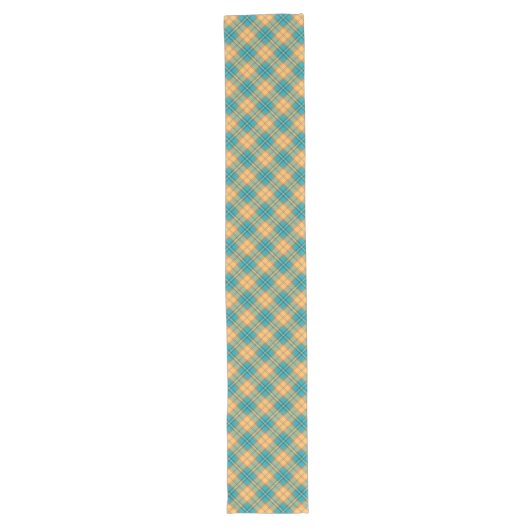 Chemin De Table Long Kingfisher Tartan Table Runner (Devant)