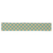 Chemin De Table Long Kingfisher Tartan Table Runner (Horizontal)