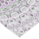 Chemin De Table Long Lavande et vert Mandala Motif Design (Coin)