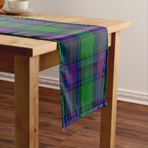 Chemin De Table Long Le clan écossais Shaw Tartan Plaid