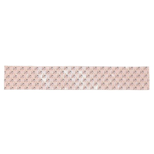 Chemin De Table Long Lettre E (Horizontal)