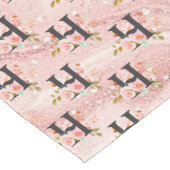 Chemin De Table Long Lettre H (Coin)