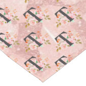 Chemin De Table Long Lettre T (Coin)