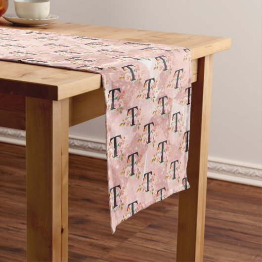 Chemin De Table Long Lettre T (In Situ)