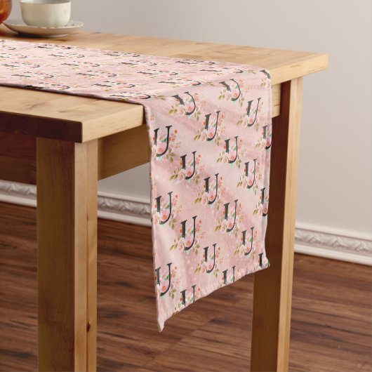 Chemin De Table Long Lettre U (In Situ)