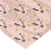 Chemin De Table Long Lettre V (Coin)